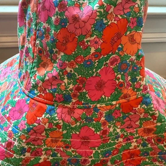 NWT J. Crew Liberty Floral Bucket Hat - Multicolor - Picture 4 of 7